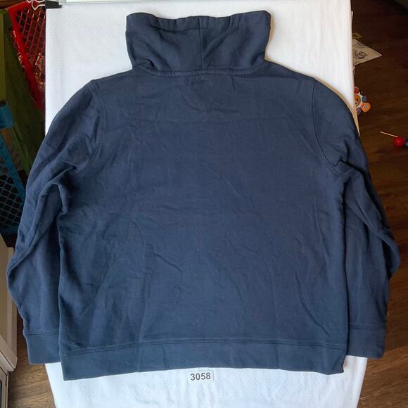 Tommy Hilfiger Sport Women’s Long Sleeve Turtleneck Sweatshirt size XL, Blue - Picture 10 of 10